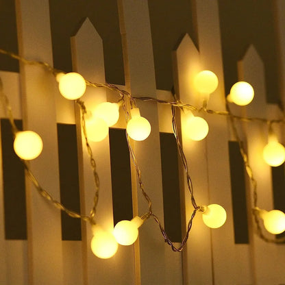 LED Fairy Lights (USB Operated) - 20 Mini Globe Lights